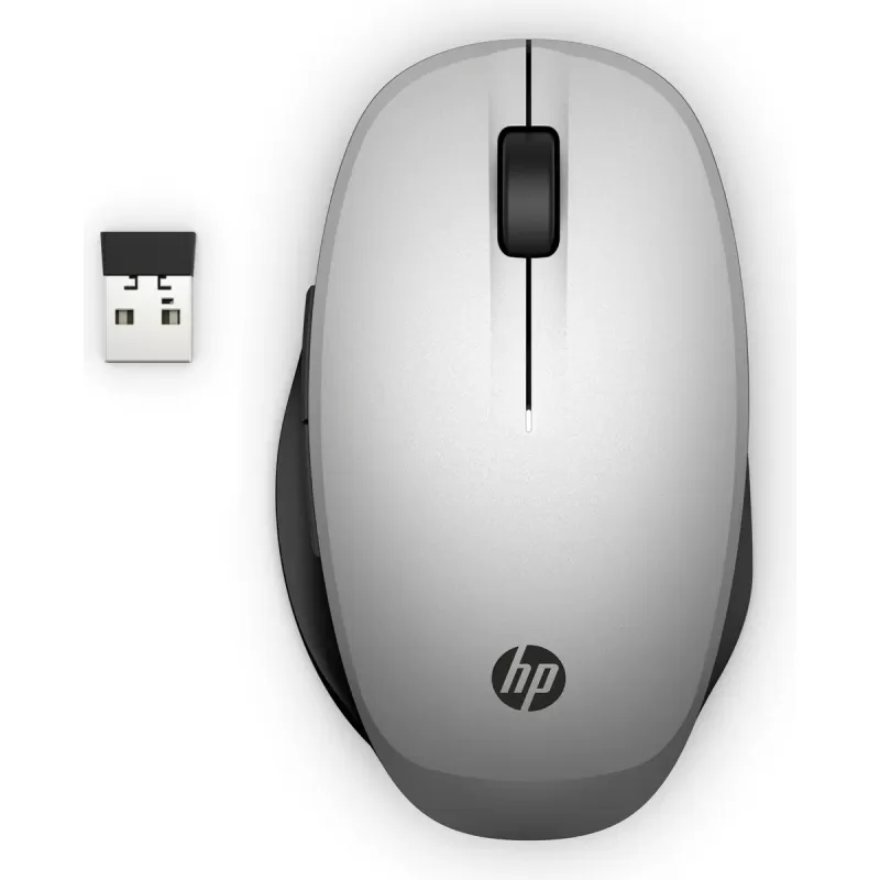 Wireless Mouse HP Dual Mode Mouse silver Wireless Mouse HP Dual Mode Mouse silver