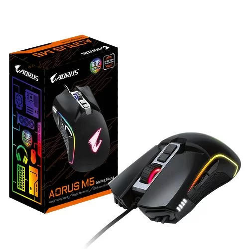 Gaming Mouse Gigabyte M5 Color:black Gaming Mouse Gigabyte M5 Color:black