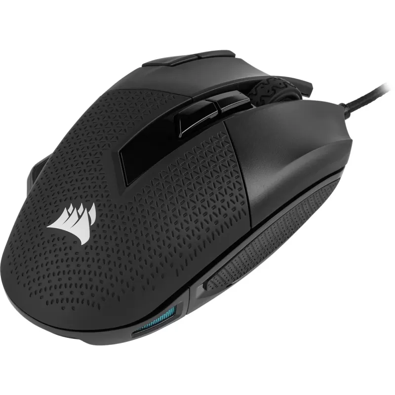 עכבר גיימינג חוטי Corsair NIGHTSWORD RGB צבע שחור