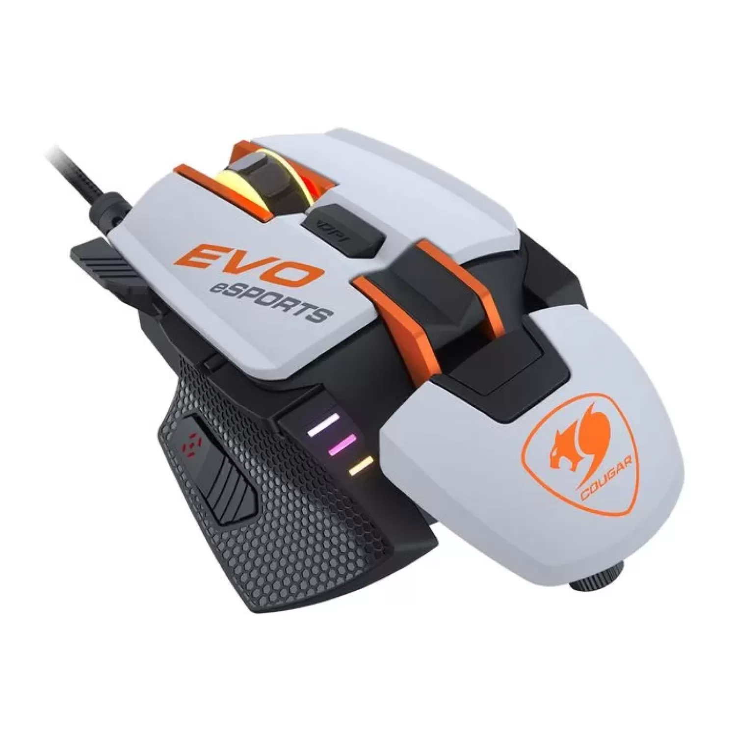 Игровая Мышь COUGAR 700M EVO eSPORTS Цвет:чёрный, белый, оранжевый