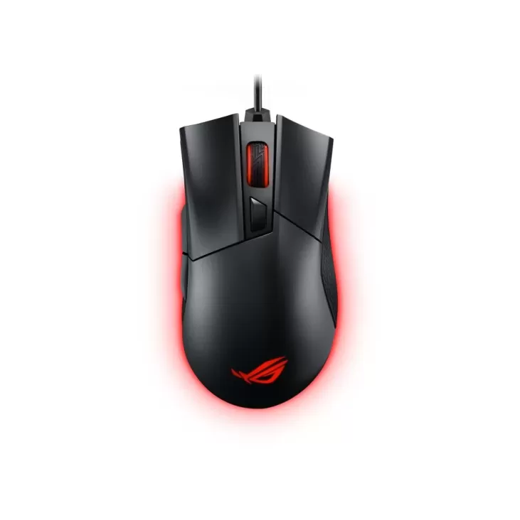 Wireless Gaming Mouse Asus ROG Gladius II Color:black