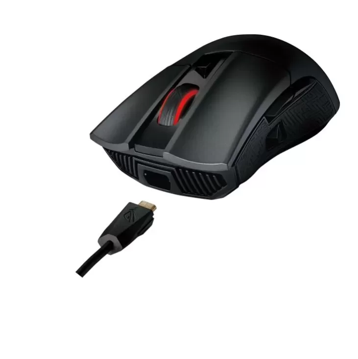 Wireless Gaming Mouse Asus ROG Gladius II Color:black