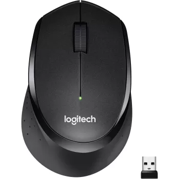 עכבר אלחוטי Logitech M330 Silent Plus שחור עכבר אלחוטי Logitech M330 Silent Plus שחור