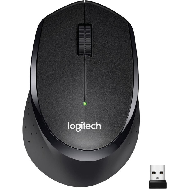 Беспроводная Мышь Logitech M330 Silent Plus черный