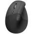 Ergonomic Wireless Mouse Logitech Lift Vertical Graphite Color:gray
