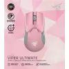 עכבר גיימינג אלחוטי RAZER Viper Ultimate & Mouse Dock ורוד
