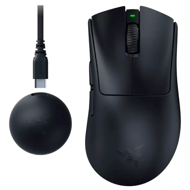 Wireless Gaming Mouse RAZER DeathAdder V4 Pro - black