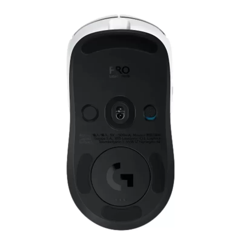 עכבר גיימינג אלחוטי Logitech G PRO 2 LIGHTSPEED MOUSE 2.4GHZ לבן