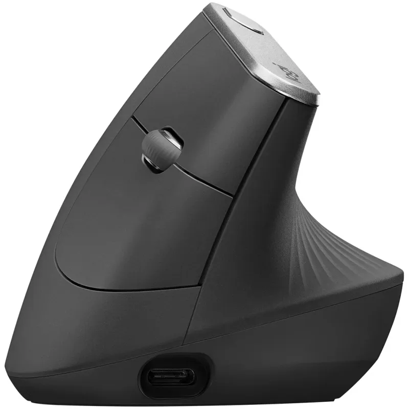 Беспроводная Мышь Logitech MX Vertical графит Цвет:чёрный, серебристый