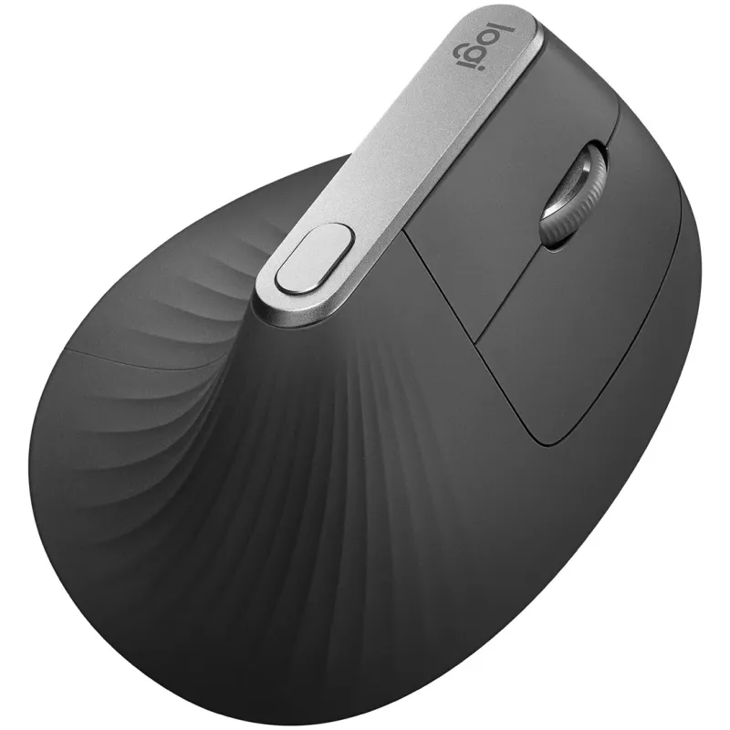 Беспроводная Мышь Logitech MX Vertical графит Цвет:чёрный, серебристый