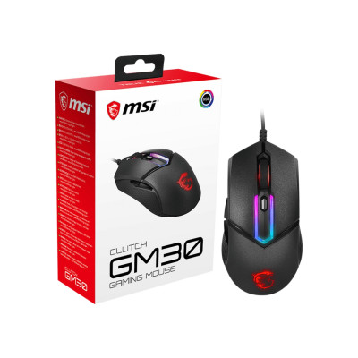 Gaming Mouse MSI CLUTCH GM30 Color:black Gaming Mouse MSI CLUTCH GM30 Color:black
