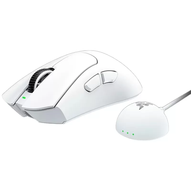 עכבר גיימינג אלחוטי RAZER DeathAdder V4 Pro - לבן עכבר גיימינג אלחוטי RAZER DeathAdder V4 Pro - לבן