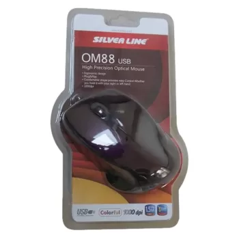 עכבר Silver Line OM88 USB סגול