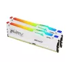 Desktop Memory DRAM Kingston Fury Beast RGB 32GB 2X16 DDR5 6800MHz C34 white KF568C34BWEAK2-32 32GB DDR5 DIMM 6800MHz