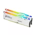 Desktop Memory DRAM Kingston Fury Beast RGB 32GB 2X16 DDR5 6800MHz C34 white KF568C34BWEAK2-32 32GB DDR5 DIMM 6800MHz