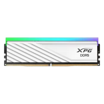 Оперативная память DRAM Adata XPG Lancer Blade RGB DDR5 16GB 6400MHz white AX5U6400C3216G-SLABRWH 16GB DDR5 6400MHz CL32 Intel XMP 3.0 and AMD EXPO