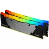 Desktop Memory DRAM Kingston FURY Renegade RGB DDR4 32GB Kit (2x16) 3600MHz CL16 1Gx8 black KF436C16RB12AK2/32 32GB DDR4 3600MHz