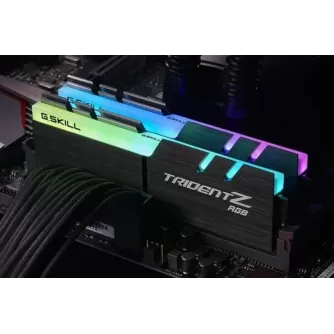 זיכרון לנייח DRAM G.Skill Trident Z F4-3200C16D-16GTZR KIT 16GB (2X8GB) DDR4 DIMM 3200MHz OEM, ללא אריזה מקורית