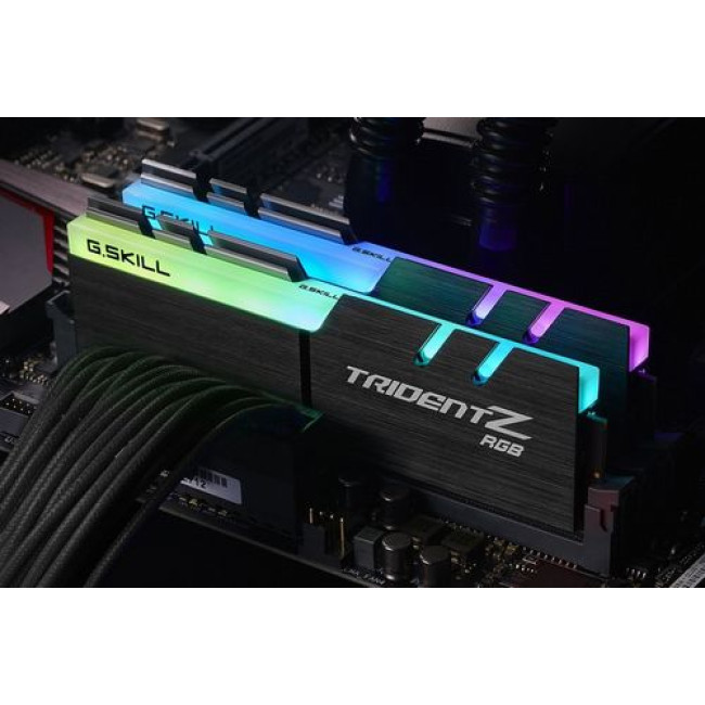 Оперативная память DRAM G.Skill Trident Z F4-3200C16D-16GTZR KIT 16GB (2X8GB)