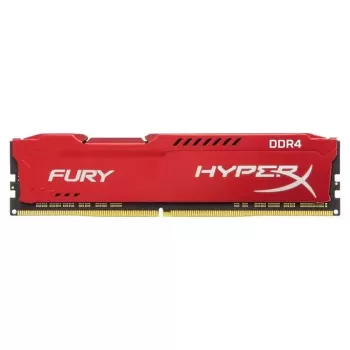 זיכרון לנייח DRAM Kingston HYPER-X FURY HX421C14FR2/8 8GB DDR4 2133MHz צבע אדום