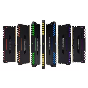 זיכרון לנייח DRAM Corsair Vengeance CMR32GX4M2C3200C16 KIT 32GB (2x16GB) DDR4 3200MHz 1.2V צבע שחור