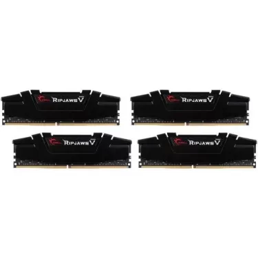 Desktop Memory DRAM G.Skill Ripjaws V F4-3200C16Q-64GVK KIT 64GB (4x16GB) DDR4 3200MHz OEM, no package Desktop Memory DRAM G.Skill Ripjaws V F4-3200C16Q-64GVK KIT 64GB (4x16GB) DDR4 3200MHz OEM, no package