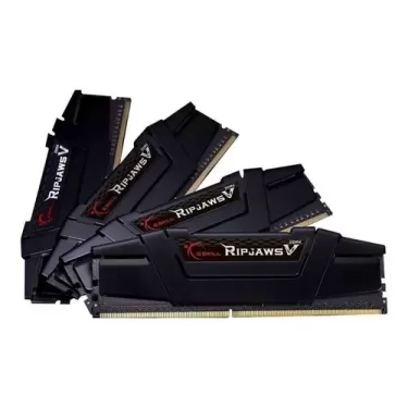 Desktop Memory DRAM G.Skill Ripjaws V F4-3200C16Q-64GVK KIT 64GB (4x16GB) DDR4 3200MHz OEM, no package Desktop Memory DRAM G.Skill Ripjaws V F4-3200C16Q-64GVK KIT 64GB (4x16GB) DDR4 3200MHz OEM, no package