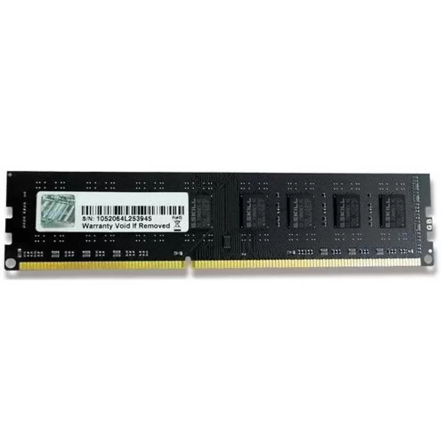 Оперативная память DRAM G.Skill Value F3-10600CL9S-4GBNT 4GB DDR3 DIMM 1333MHz 9-9-9-24 1.5v OEM, без оригинальной упаковки