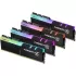 זיכרון לנייח DRAM G.Skill Trident Z RGB F4-3600C17Q-32GTZR KIT 32GB (4X8GB) DDR4 DIMM 3600MHz 17-18-18-38 1.35V OEM, ללא אריזה מקורית
