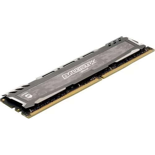 זיכרון לנייח DRAM Crucial Ballistix Sport LT Grey BLS16G4D30BESB 16GB DDR4 DIMM 3000MHz CL16 צבע אפור זיכרון לנייח DRAM Crucial Ballistix Sport LT Grey BLS16G4D30BESB 16GB DDR4 DIMM 3000MHz CL16 צבע אפור