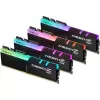 זיכרון לנייח DRAM G.Skill Trident Z RGB F4-3600C16Q-64GTZRC KIT 64GB (4X16GB) DDR4 DIMM 3600MHz 16-19-19-39 1.2V OEM, ללא אריזה צבע שחור