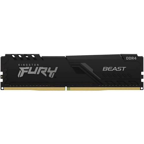 זיכרון לנייח DRAM Kingston Fury Beast KF436C17BB/8 8GB DDR4 3600MHz CL17