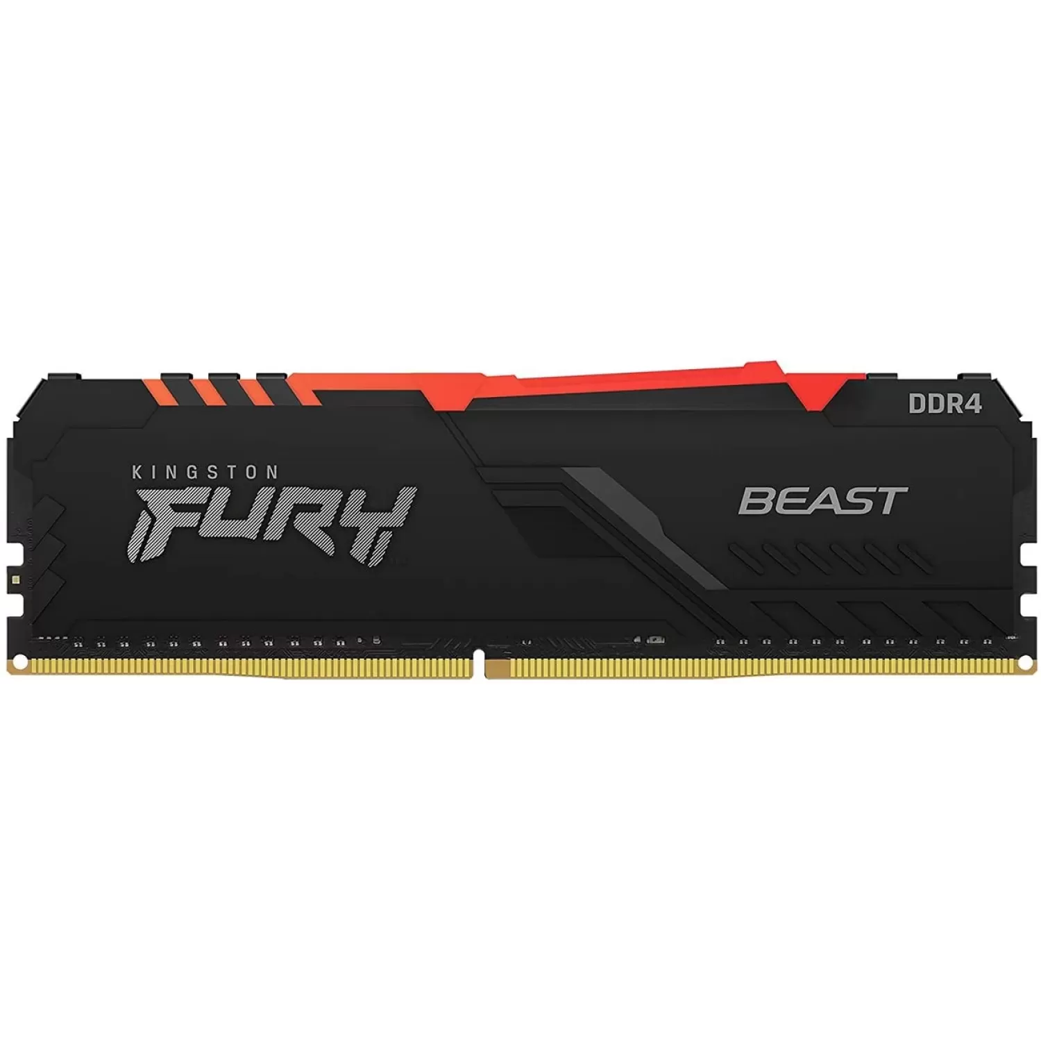 Desktop Memory DRAM Kingston Fury Beast RGB KF430C16BBA/16 16GB DDR4 DIMM 3000MHz CL16 Color:black