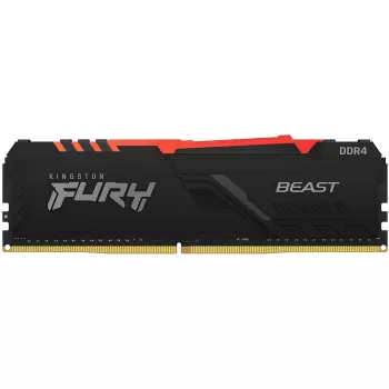 Desktop Memory DRAM Kingston Fury Beast RGB KF430C16BBA/16 16GB DDR4 3000MHz CL16 Color:black