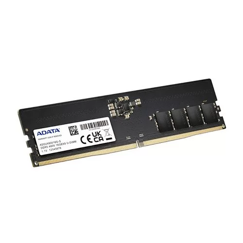 Desktop Memory DRAM Adata AD5U480016G-S 16GB DDR5 DIMM 4800MHz Color:black