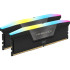 זיכרון לנייח DRAM Corsair VENGEANCE RGB CMH32GX5M2B5200C40 KIT 32GB (2x16GB)