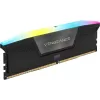 זיכרון לנייח DRAM Corsair VENGEANCE RGB CMH32GX5M2B5200C40 KIT 32GB (2x16GB) DDR5 DIMM 5200MHz C40 צבע שחור