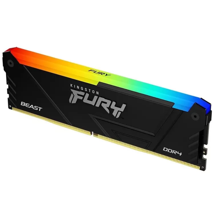 Desktop Memory DRAM Kingston Fury Beast KF436C18BB2A/32 32GB DDR4 DIMM 3600MHz CL18 Color:black