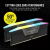 זיכרון לנייח DRAM Corsair VENGEANCE RGB CMH32GX5M2B6800C40 KIT 32GB (2x16GB) DDR5 DIMM 6800MHz CL40 צבע שחור