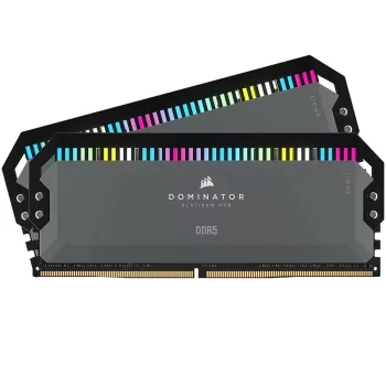 זיכרון לנייח DRAM Corsair DOMINATOR PLATINUM RGB CMT64GX5M2B5200Z40K KIT 64GB (2X32GB) DDR5 DIMM 5200MHz CL40 צבע שחור זיכרון לנייח DRAM Corsair DOMINATOR PLATINUM RGB CMT64GX5M2B5200Z40K KIT 64GB (2X32GB) DDR5 DIMM 5200MHz CL40 צבע שחור