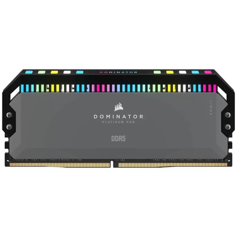 Оперативная память DRAM Corsair DOMINATOR PLATINUM RGB CMT64GX5M2B5200Z40K KIT 64GB (2X32GB) DDR5 DIMM 5200MHz CL40 Цвет:чёрный Оперативная память DRAM Corsair DOMINATOR PLATINUM RGB CMT64GX5M2B5200Z40K KIT 64GB (2X32GB) DDR5 DIMM 5200MHz CL40 Цвет:чёрный