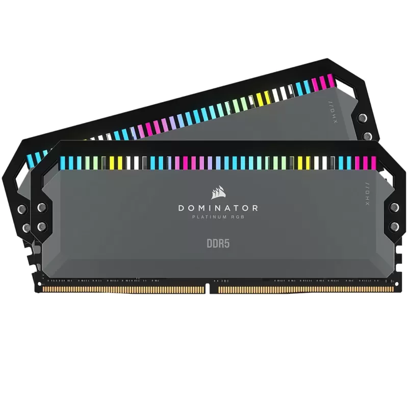 Оперативная память DRAM Corsair DOMINATOR PLATINUM RGB CMT64GX5M2B5200Z40K KIT 64GB (2X32GB) DDR5 DIMM 5200MHz CL40 Цвет:чёрный Оперативная память DRAM Corsair DOMINATOR PLATINUM RGB CMT64GX5M2B5200Z40K KIT 64GB (2X32GB) DDR5 DIMM 5200MHz CL40 Цвет:чёрный