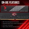 Desktop Memory DRAM PNY XLR8 Gaming MAKO MD32GK2D5600040MXR KIT 32GB (2x16GB) DDR5 DIMM 6000MHz CL40 Color:black