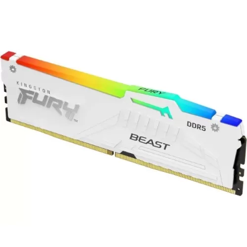 Память Kingston FURY Beast RGB white KF560C36BWE2AK2-32 KIT 32GB (2x16GB) DDR5 5600MHz 1.35V