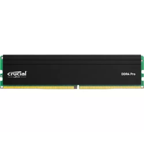 זיכרון לנייח DRAM Crucial Pro DDR4 UDIMM 16GB 3200MHz CP16G4DFRA32AT 16GB DDR4 DIMM 3200MHz זיכרון לנייח DRAM Crucial Pro DDR4 UDIMM 16GB 3200MHz CP16G4DFRA32AT 16GB DDR4 DIMM 3200MHz