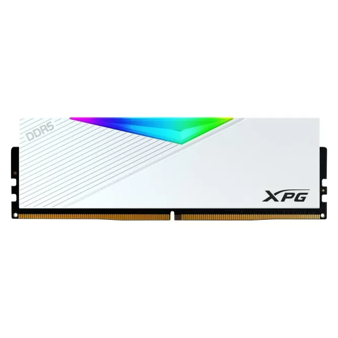 Desktop Memory DRAM Adata XPG Lancer RGB DDR5 32GB 6000MHz white AX5U6000C3032G-CLARWH 32GB DDR5 6000MHz CL30 Intel XMP 3.0 and AMD EXPO Desktop Memory DRAM Adata XPG Lancer RGB DDR5 32GB 6000MHz white AX5U6000C3032G-CLARWH 32GB DDR5 6000MHz CL30 Intel XMP 3.0 and AMD EXPO