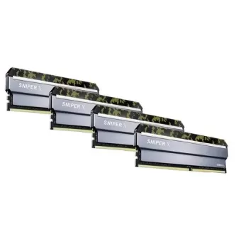 Desktop Memory DRAM G.Skill SNIPER X F4-3200C16Q-32GSXKB KIT 32GB (4X8GB) DDR4 3200MHz OEM, no package