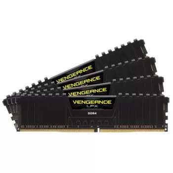 Оперативная память DRAM Corsair VENGEANCE LPX  CMK64GX4M4C3000C15 KIT 64GB (4x16GB) DDR4 3000MHz 1.2V Цвет:чёрный