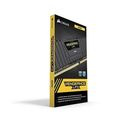 זיכרון לנייח DRAM Corsair VENGEANCE LPX  CMK64GX4M4C3200C16 KIT 64GB (4x16GB) DDR4 3200MHz 1.35V צבע שחור