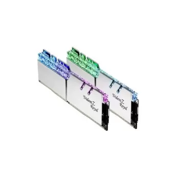 זיכרון לנייח DRAM G.Skill Trident Z Royal F4-3200C16D-32GTRS KIT 32GB 2X16GB DDR4 DIMM 3200MHz 16-18-18-18 1.35V OEM, ללא אריזה זיכרון לנייח DRAM G.Skill Trident Z Royal F4-3200C16D-32GTRS KIT 32GB 2X16GB DDR4 DIMM 3200MHz 16-18-18-18 1.35V OEM, ללא אריזה